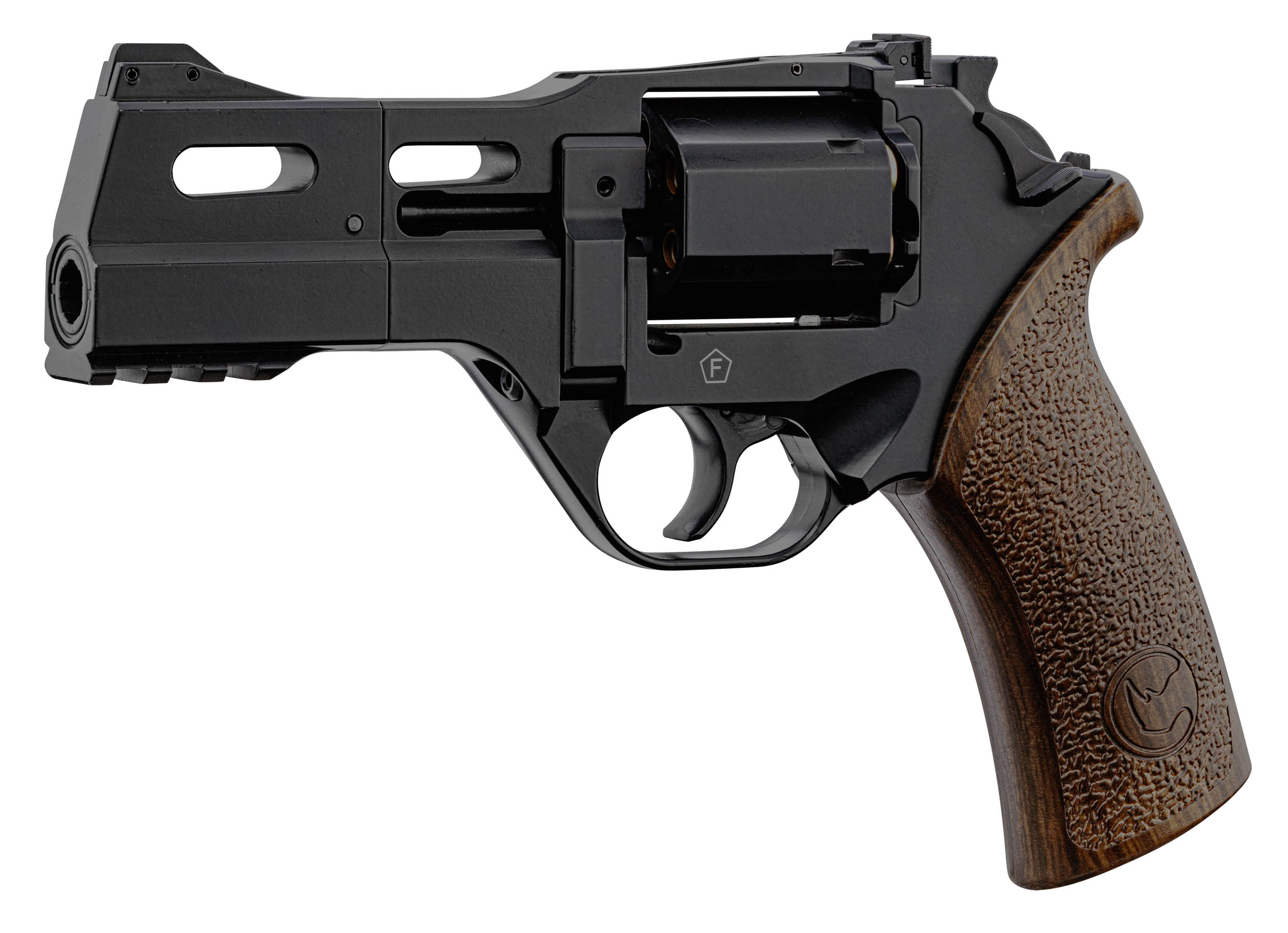 Photo Revolver Rhino 40 DS 4.5mm Cal. 177 CO2 <3,5J Black Mat